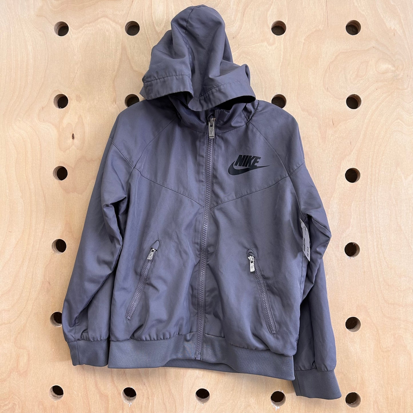 Grey Zip Hoodie