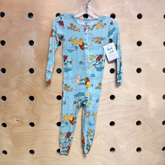 Green  Lion King Bamboo Zippy