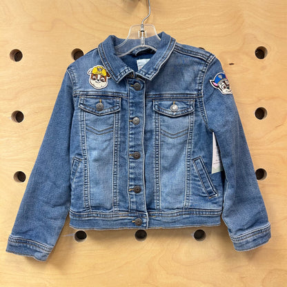 Paw Patrol Patches Snap Denim Jacket