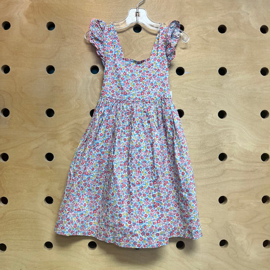 Pink/Blue Floral Dress