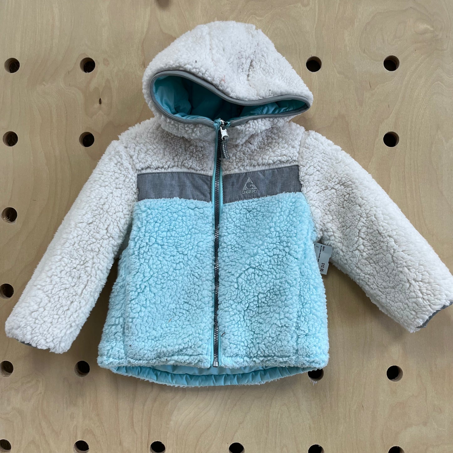 Blue & Cream Reversible Jacket