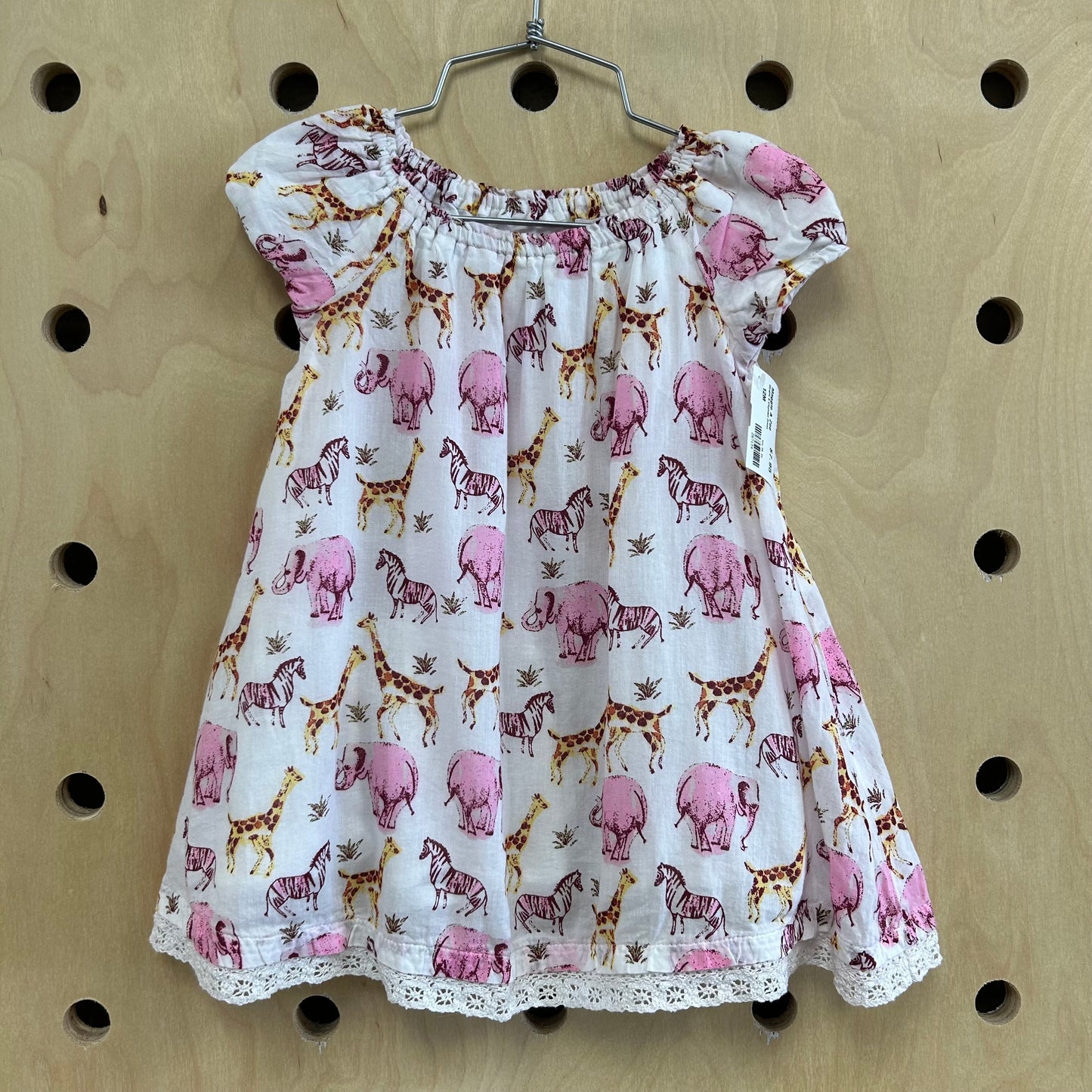 Giraffe & Elephant Dress