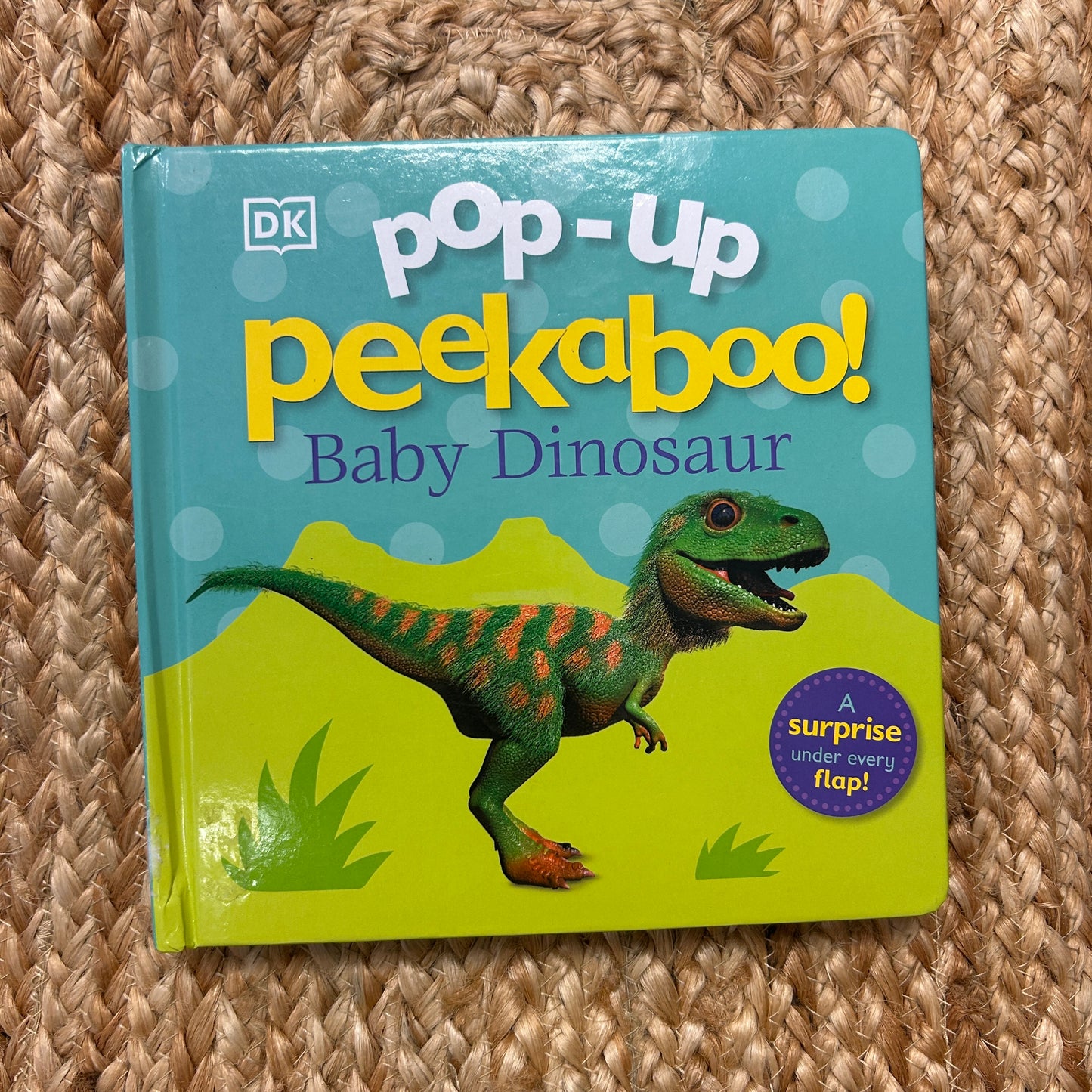 Pop-Up Peekaboo Baby Dinosaur