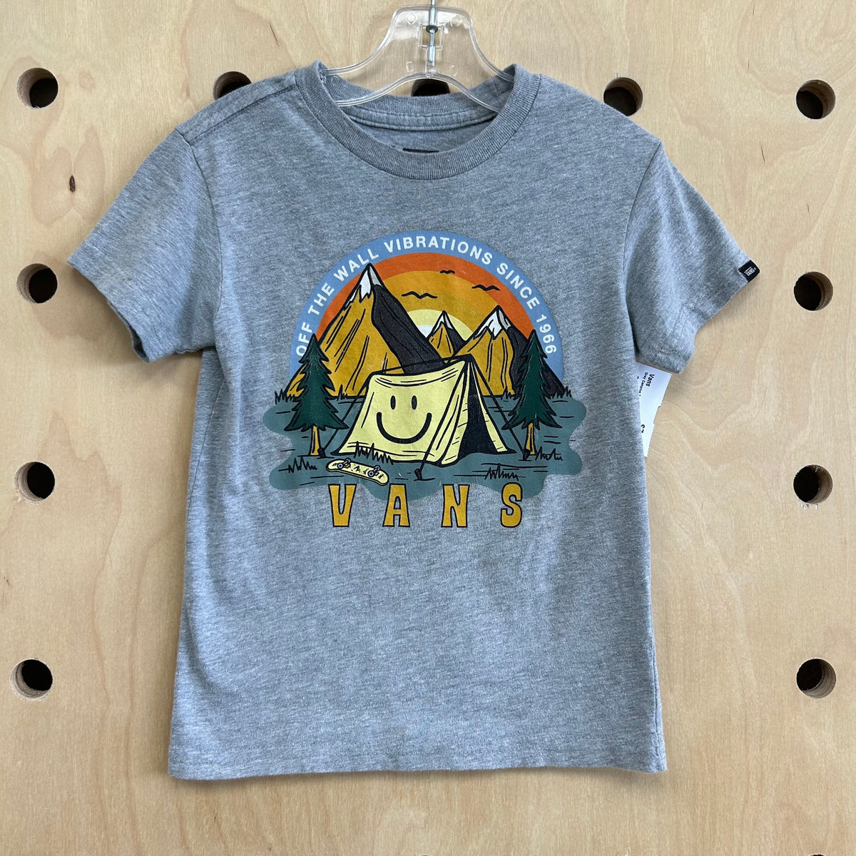 Grey Camping Tent Tee