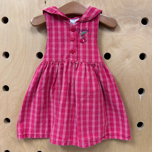 Health Tex Pink Cherries Dress