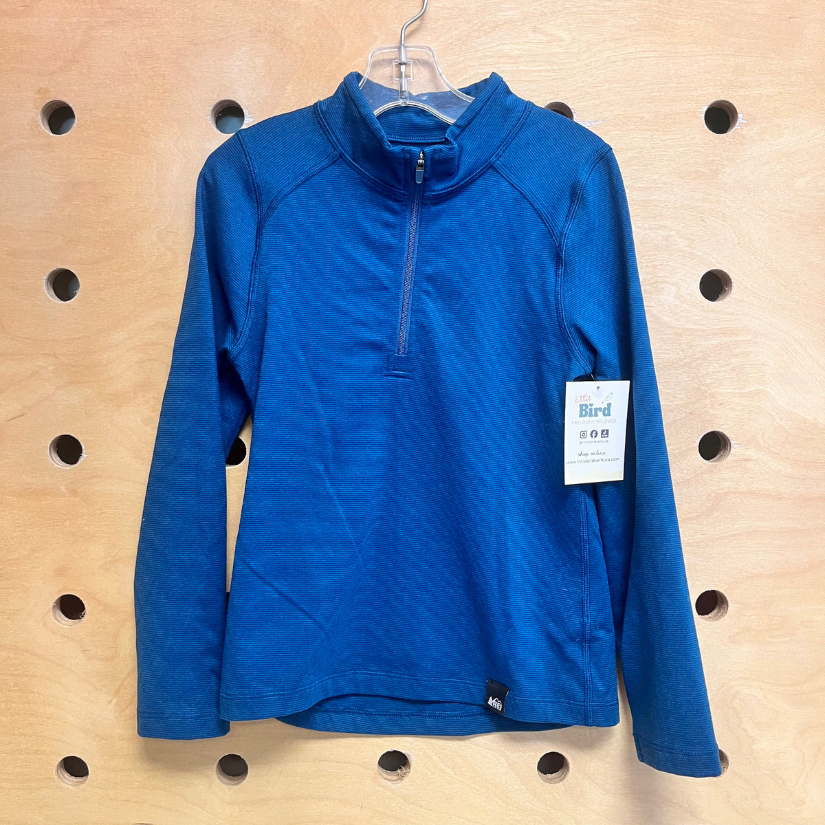 Teal Athletic 1/4 Zip Jacket