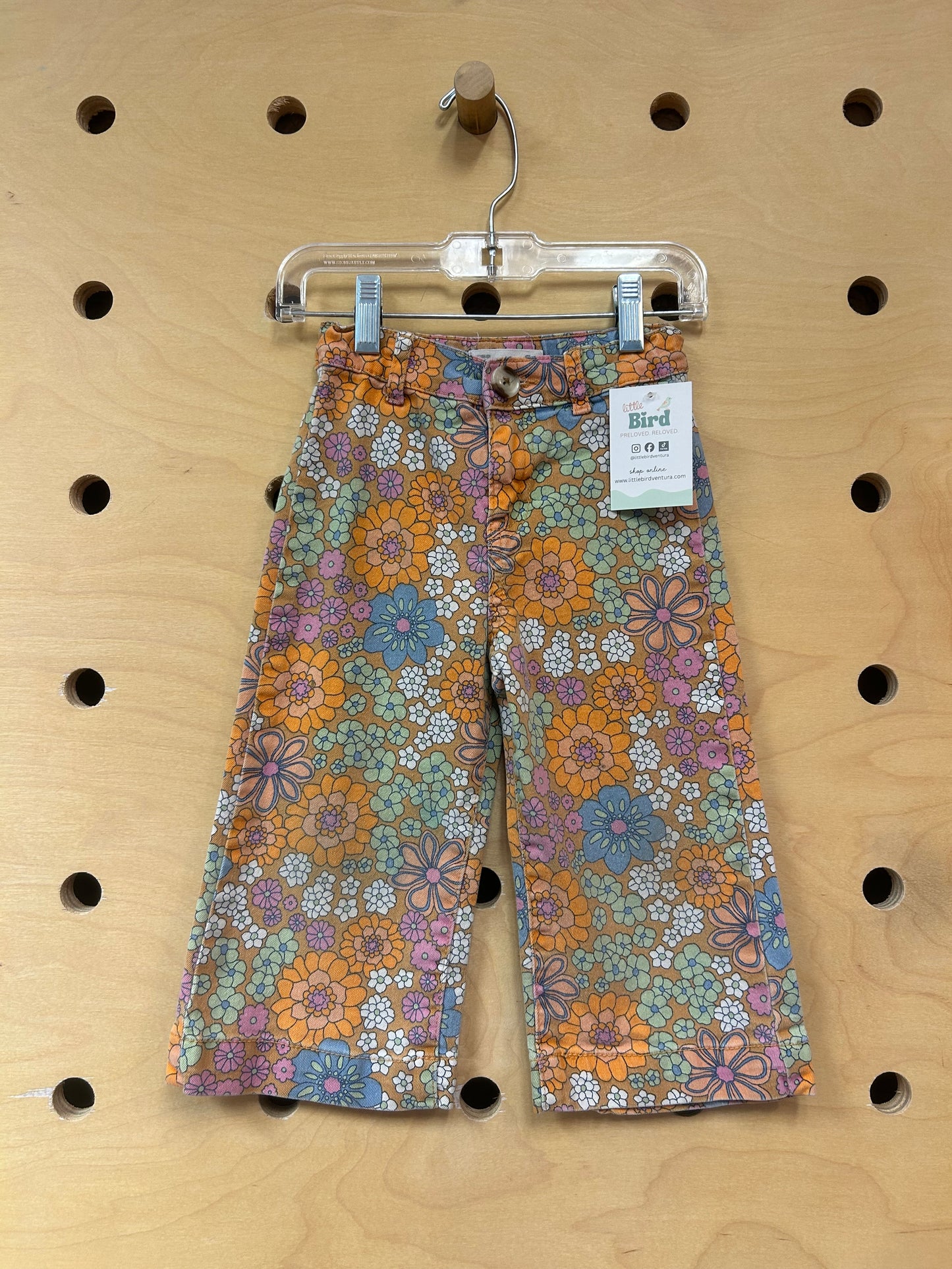 Retro Floral Denim