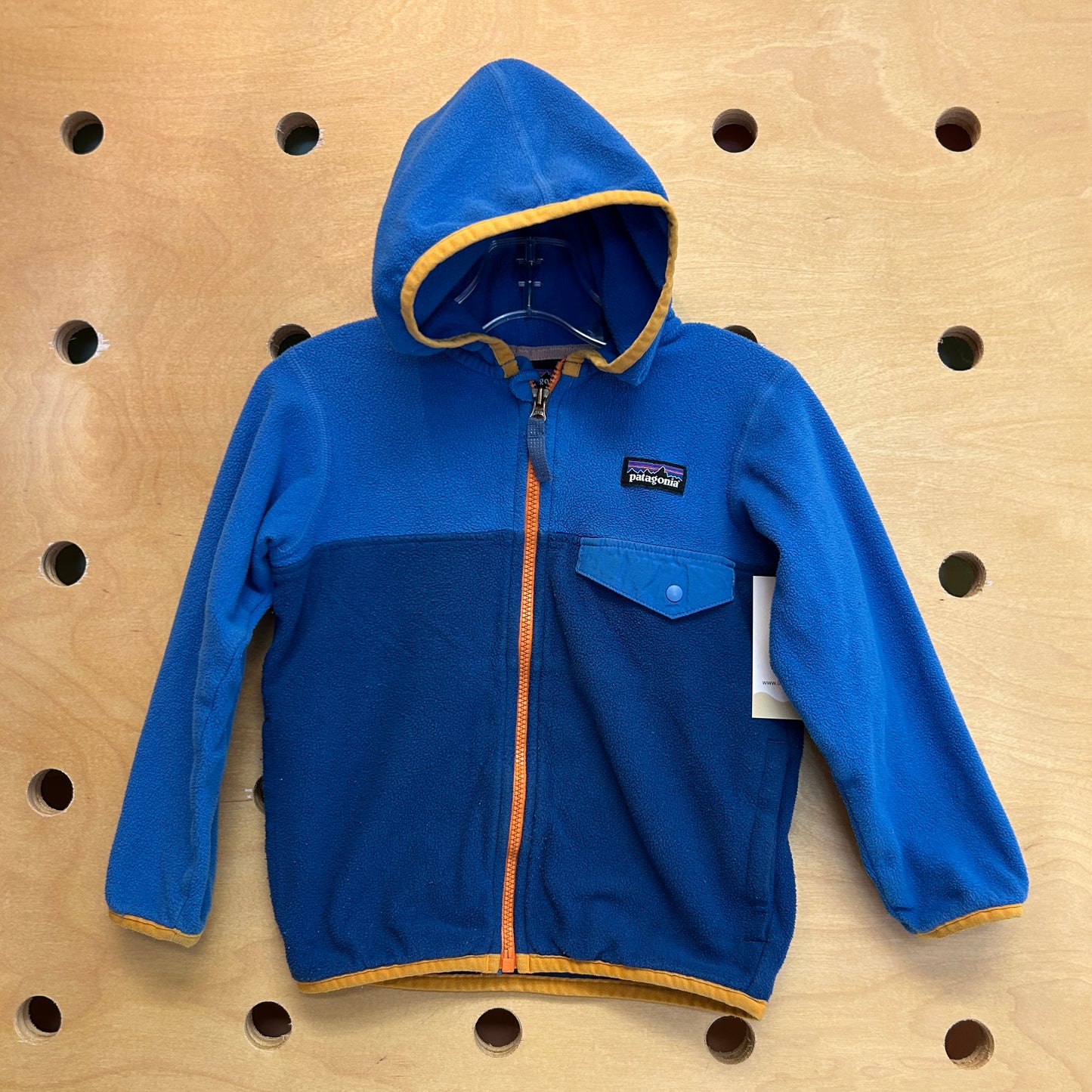 Micro D Snap-T Jacket Blue/Orange