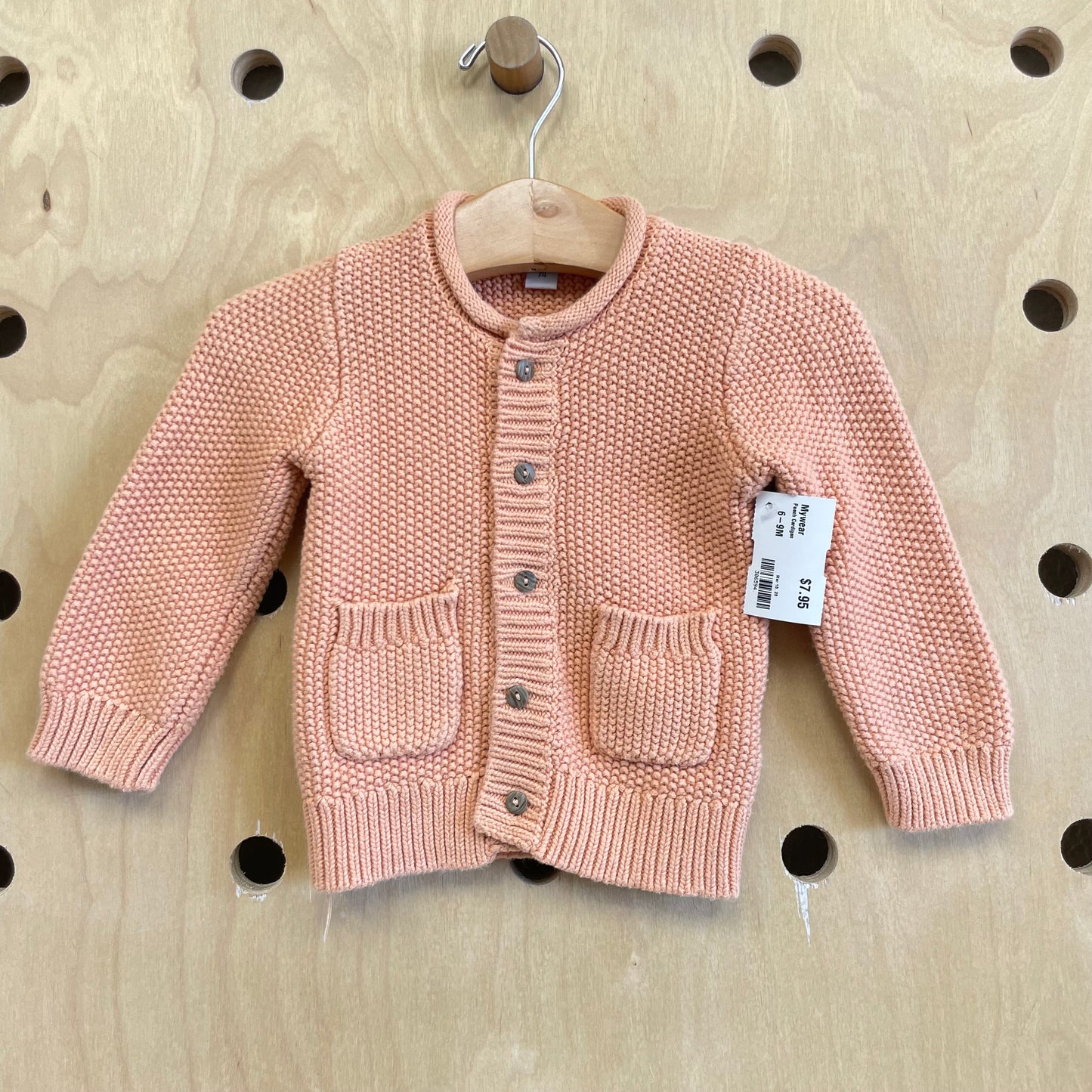 Peach Cardigan
