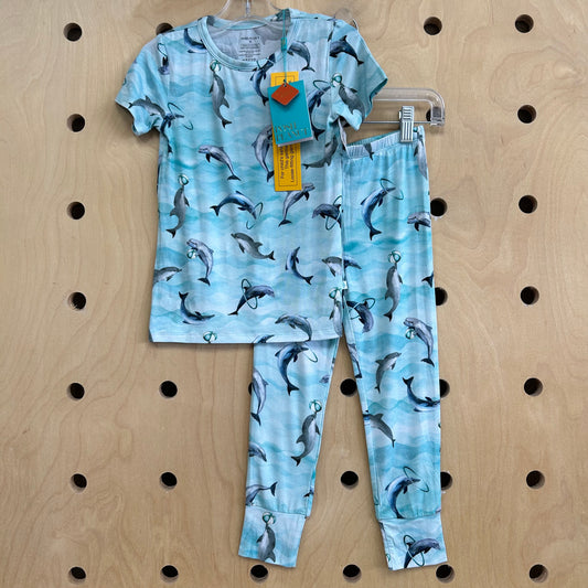 Blue Dolphin Bamboo Pajamas NEW!