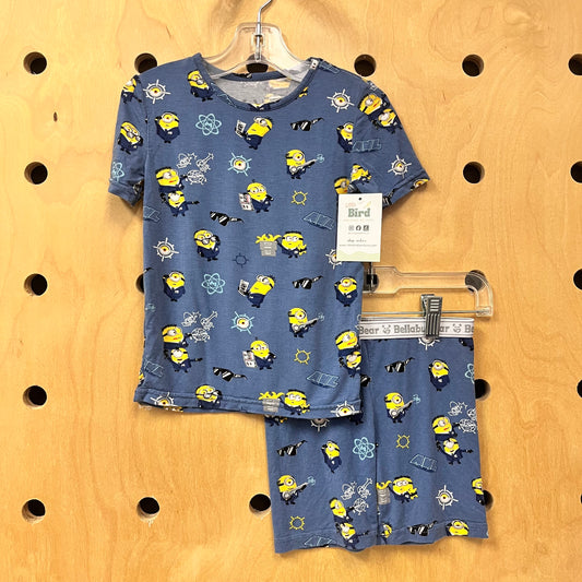 Blue Minion Bamboo Pajamas