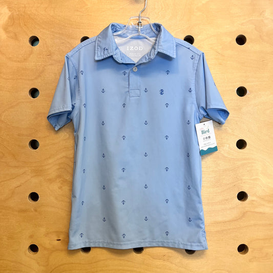 Blue Anchors Quick Dry Polo