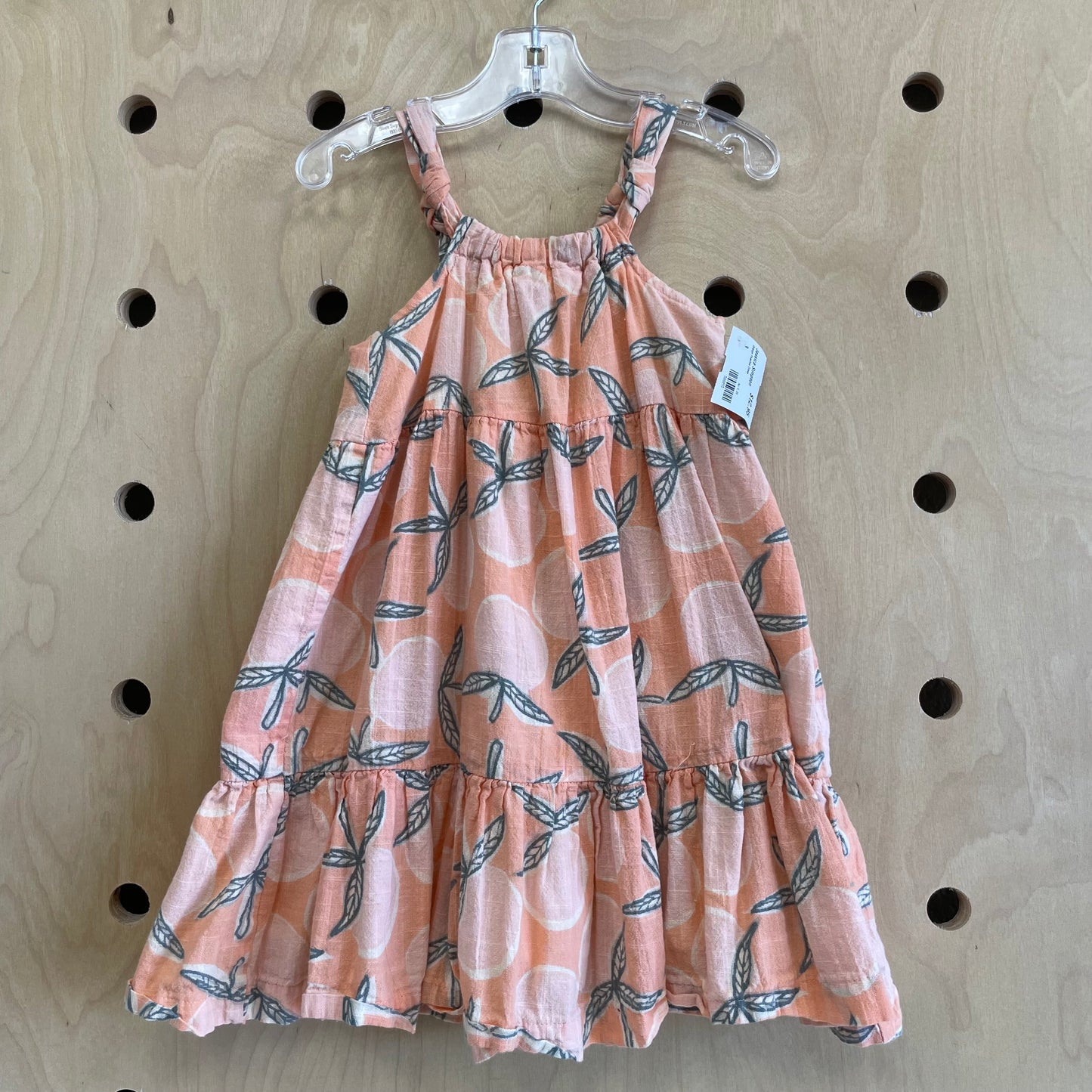 Orange Peaches Dress