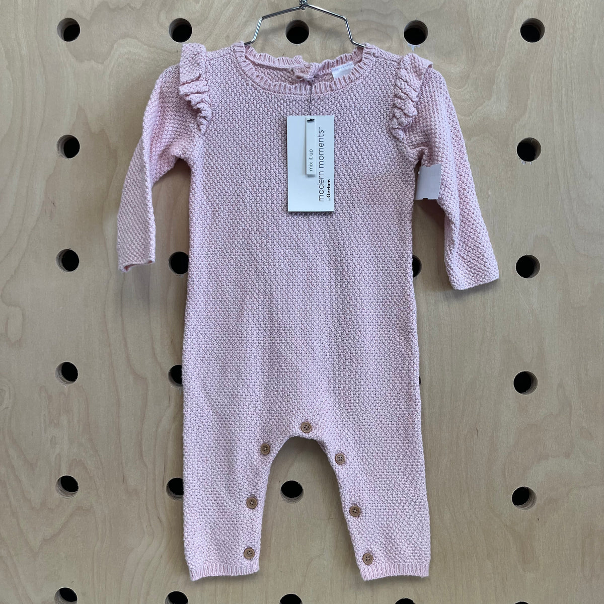 Pink Knit Romper NEW!