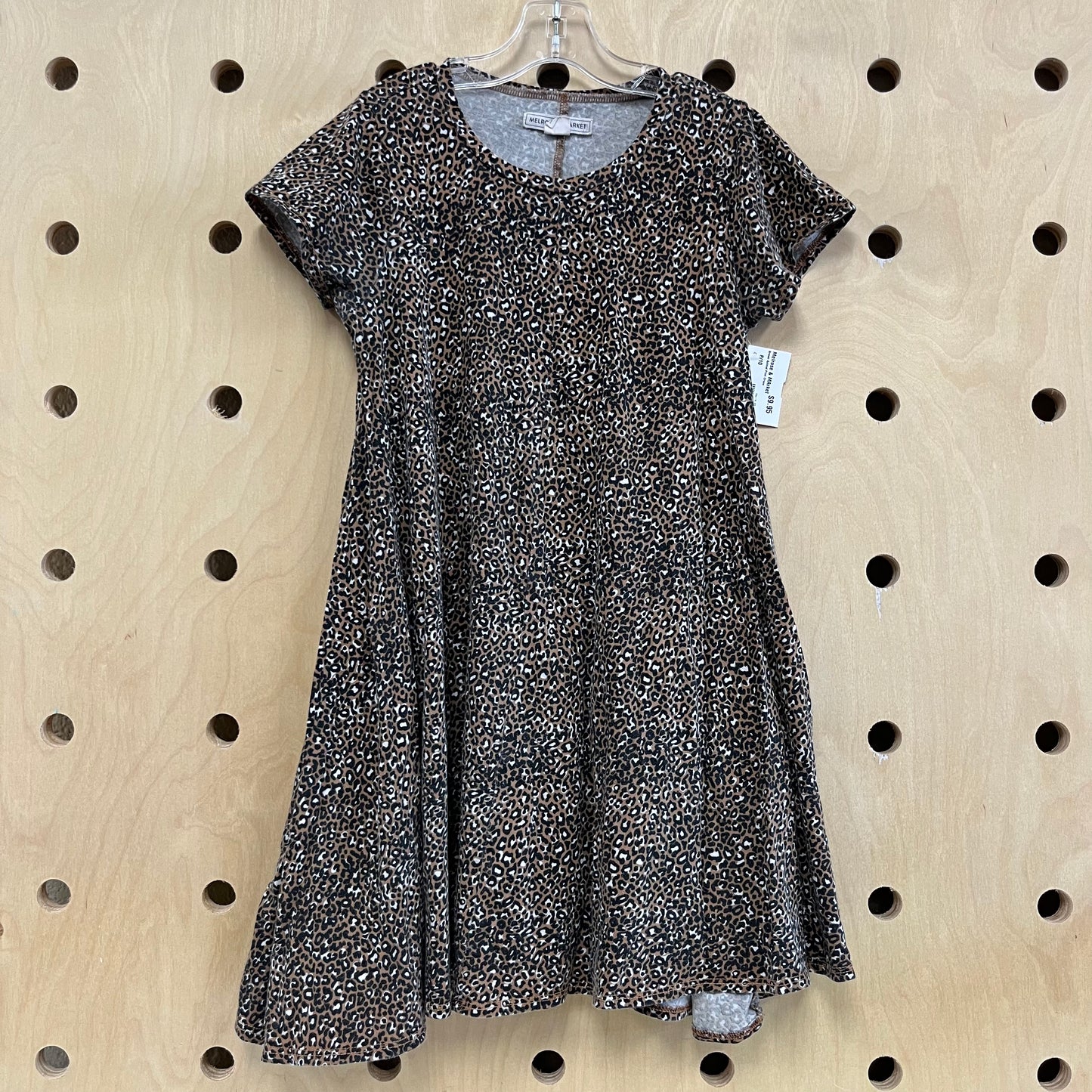 Brown Animal Print Dress