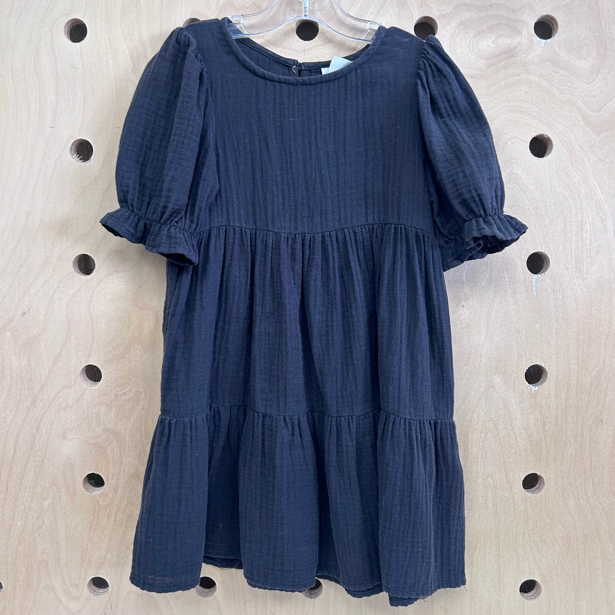 Grey Gauze Dress