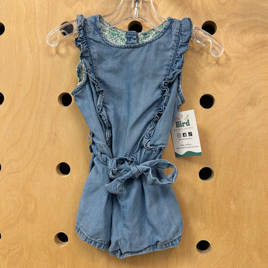 Chambray Romper