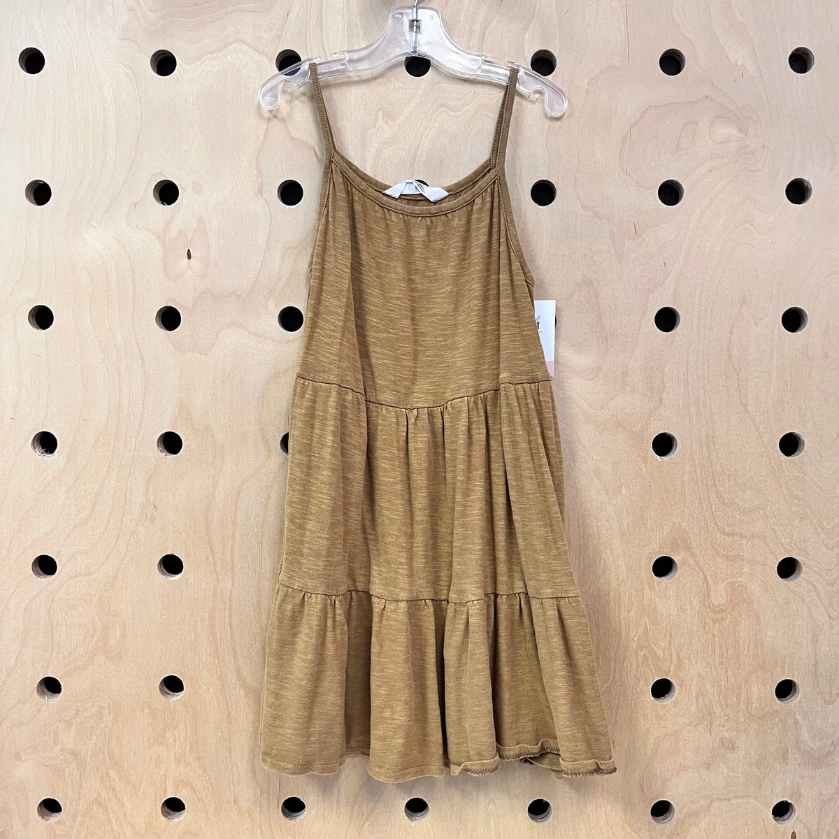 Tan Tank Dress