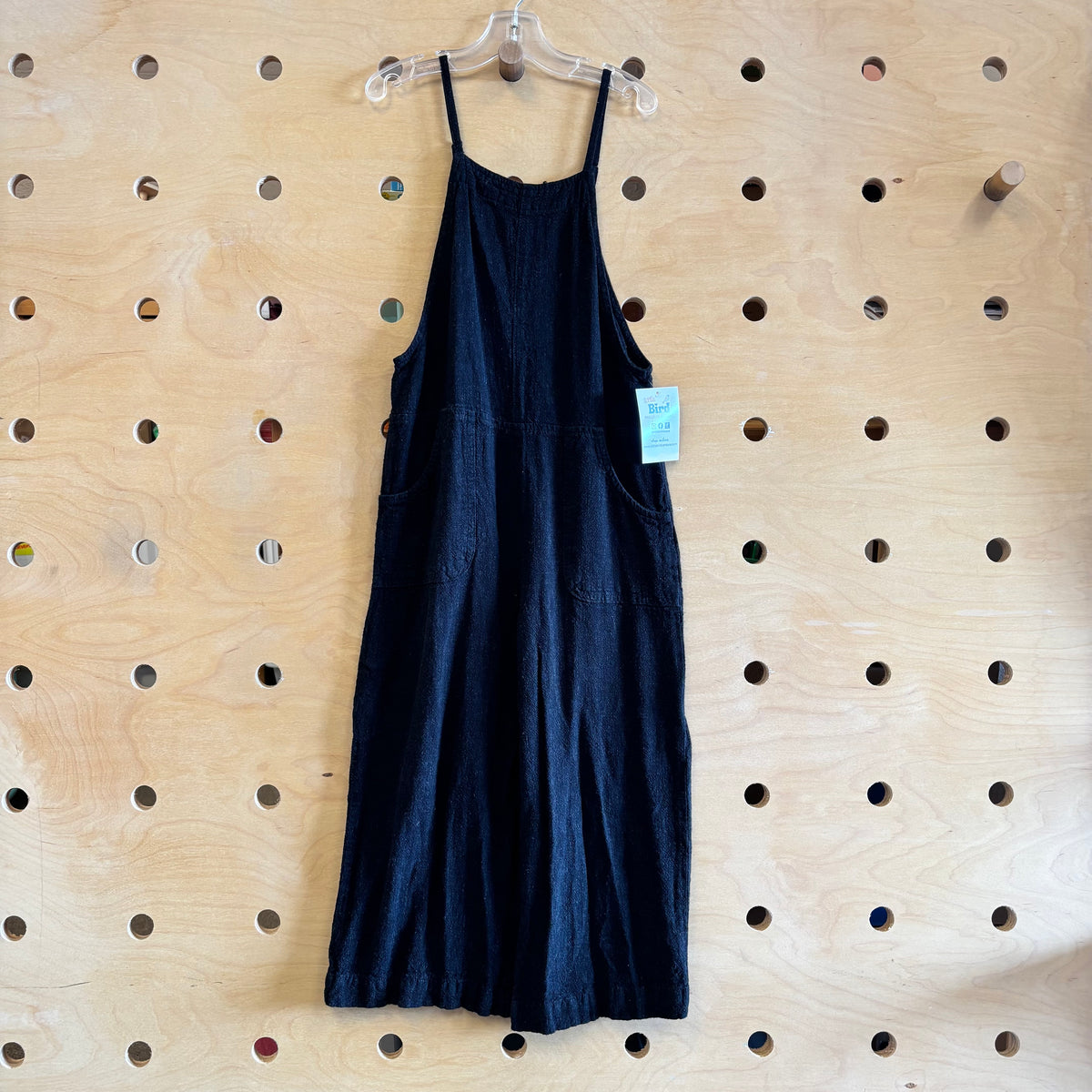 Black Pocket Romper