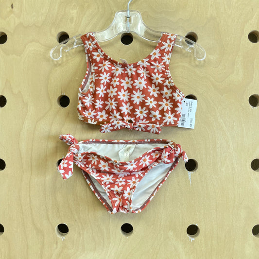 Terracotta Daisy 2pc. Swimsuit