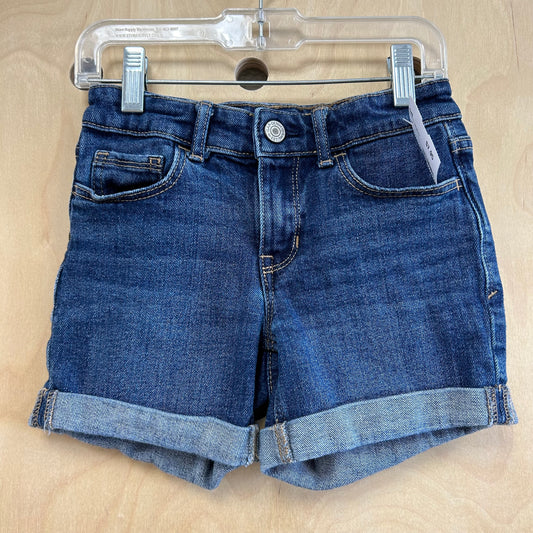 Denim Cuffed Shorts