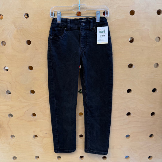Black Straight Leg Denim