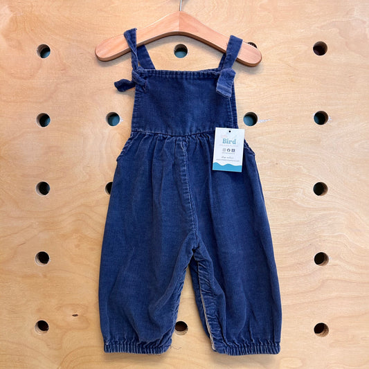 Blue Cord Romper