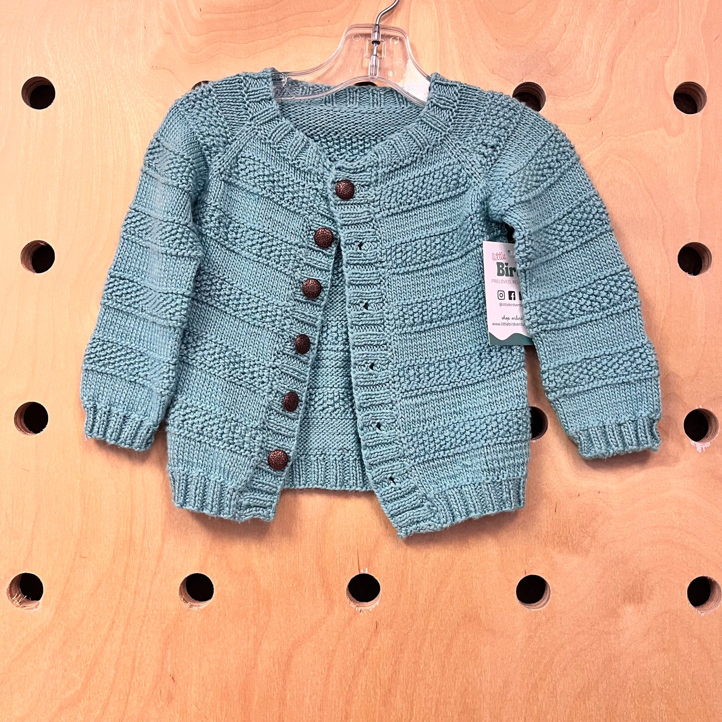 Blue Knit Sweater