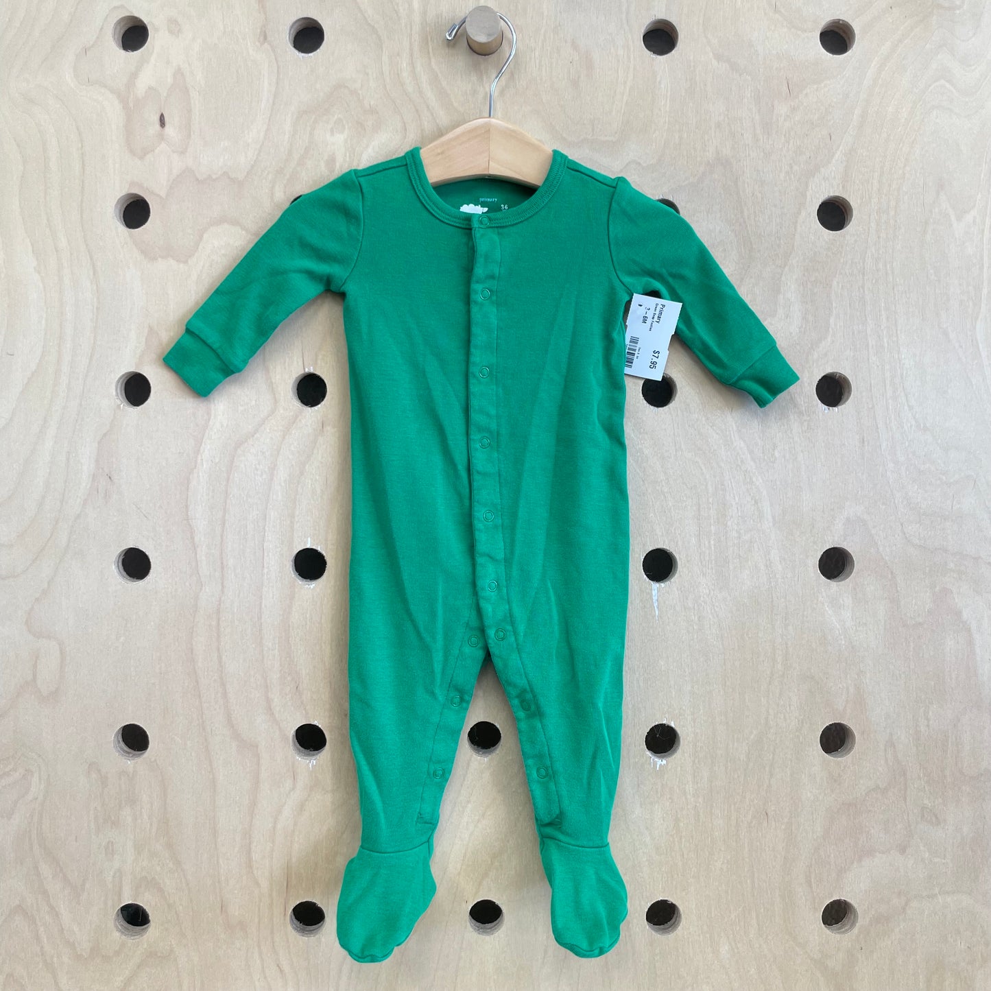 Green Snap Footies