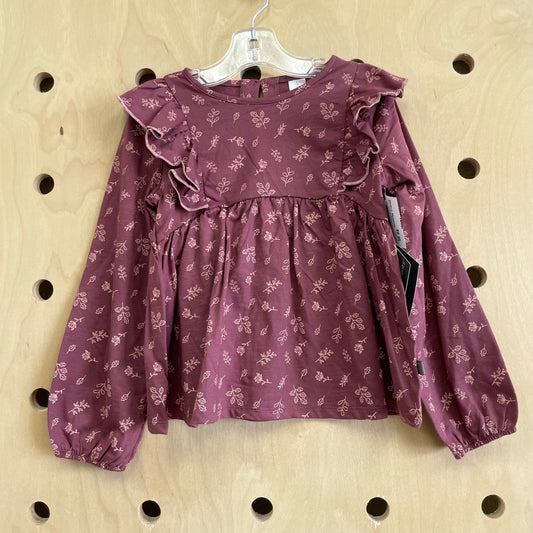 Mauve Floral Top NEW!