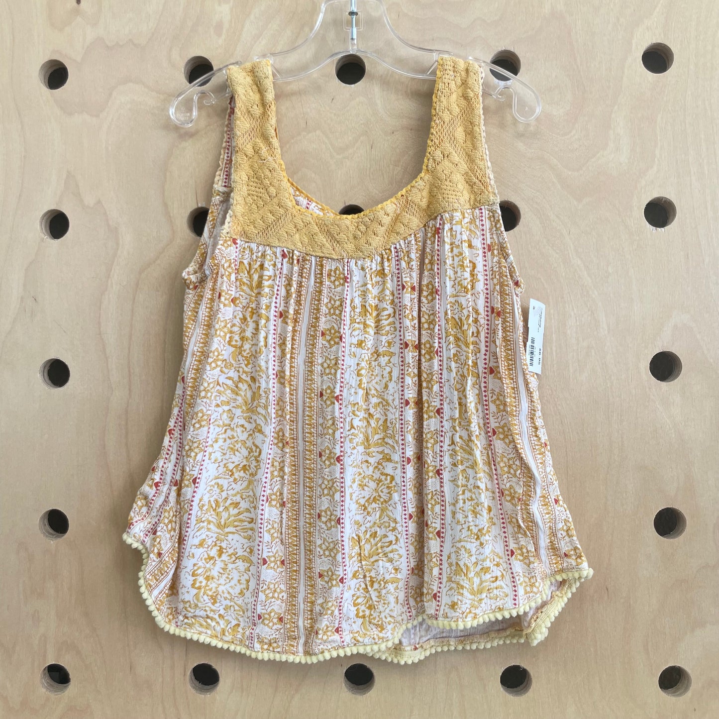 Marigold Floral Tank