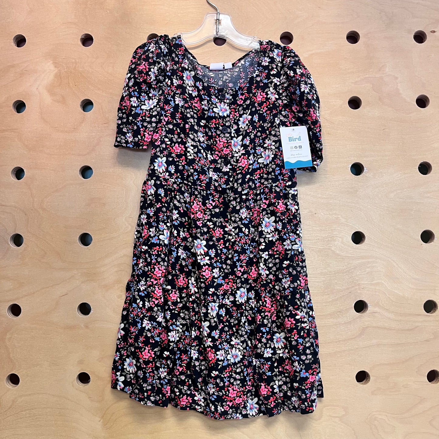 Black Floral Dress