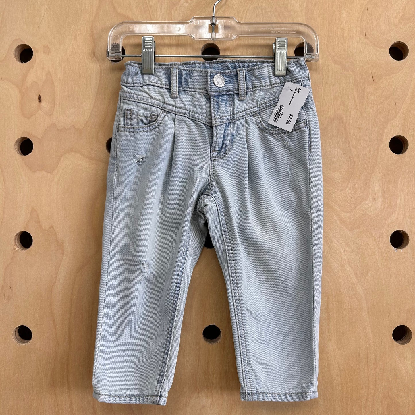 Light Wash Mom Jeans
