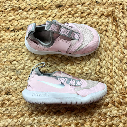 Pink & Silver Easy-On Running Sneakers