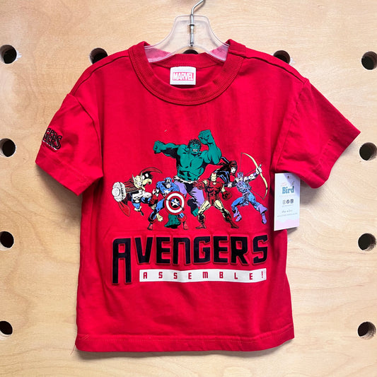 Red Avengers Tee