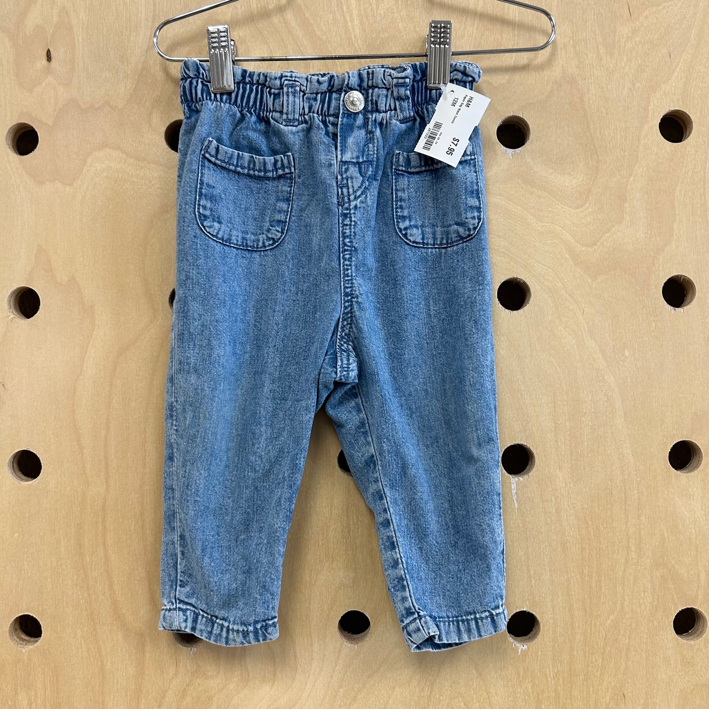 Paper Bag Waist Denim