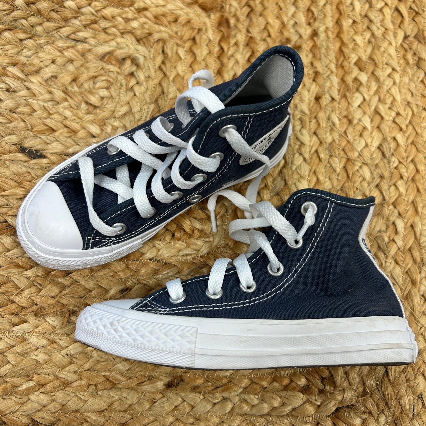 Blue Hi Tops