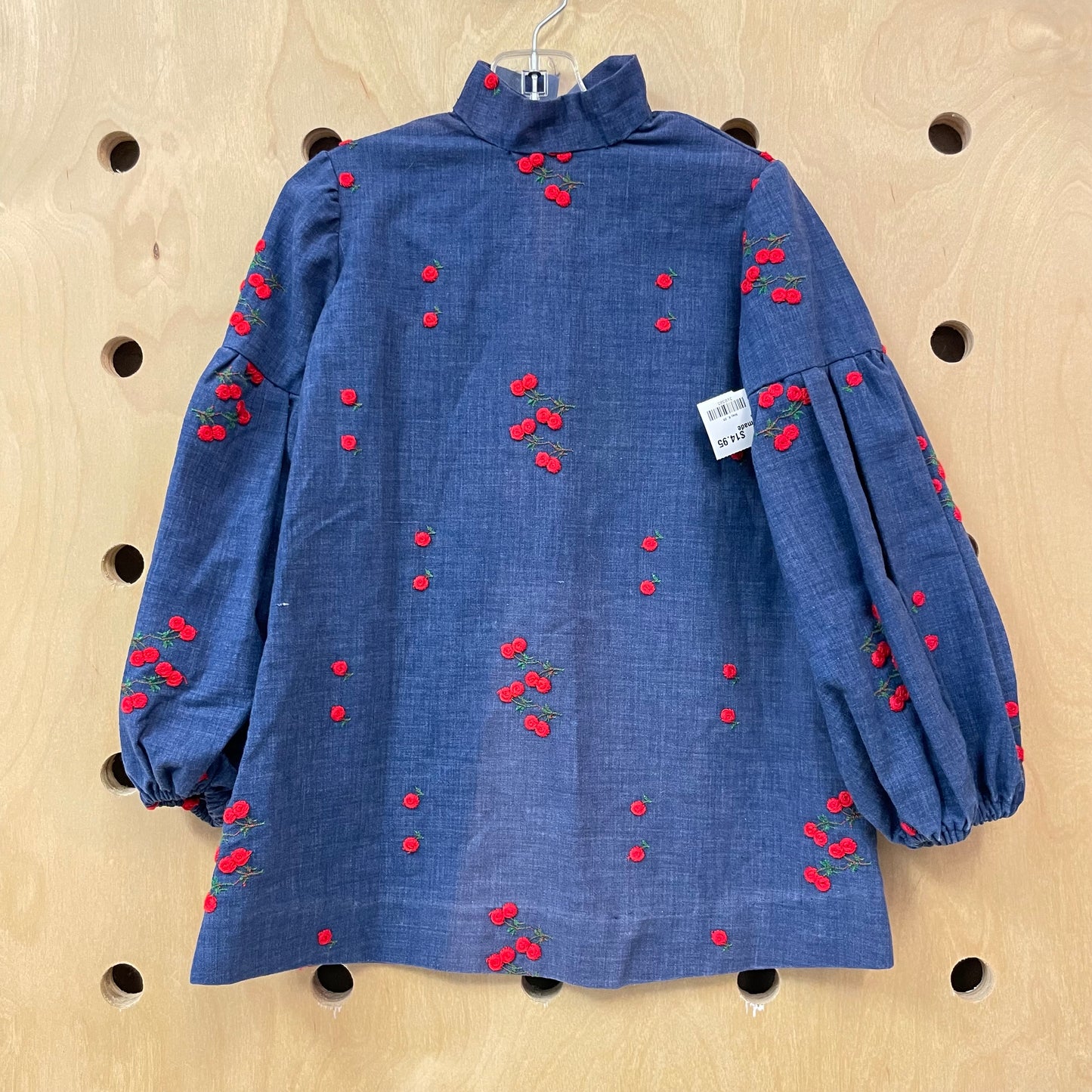 Embroidered Floral Dress