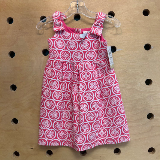 Pink Floral Dress