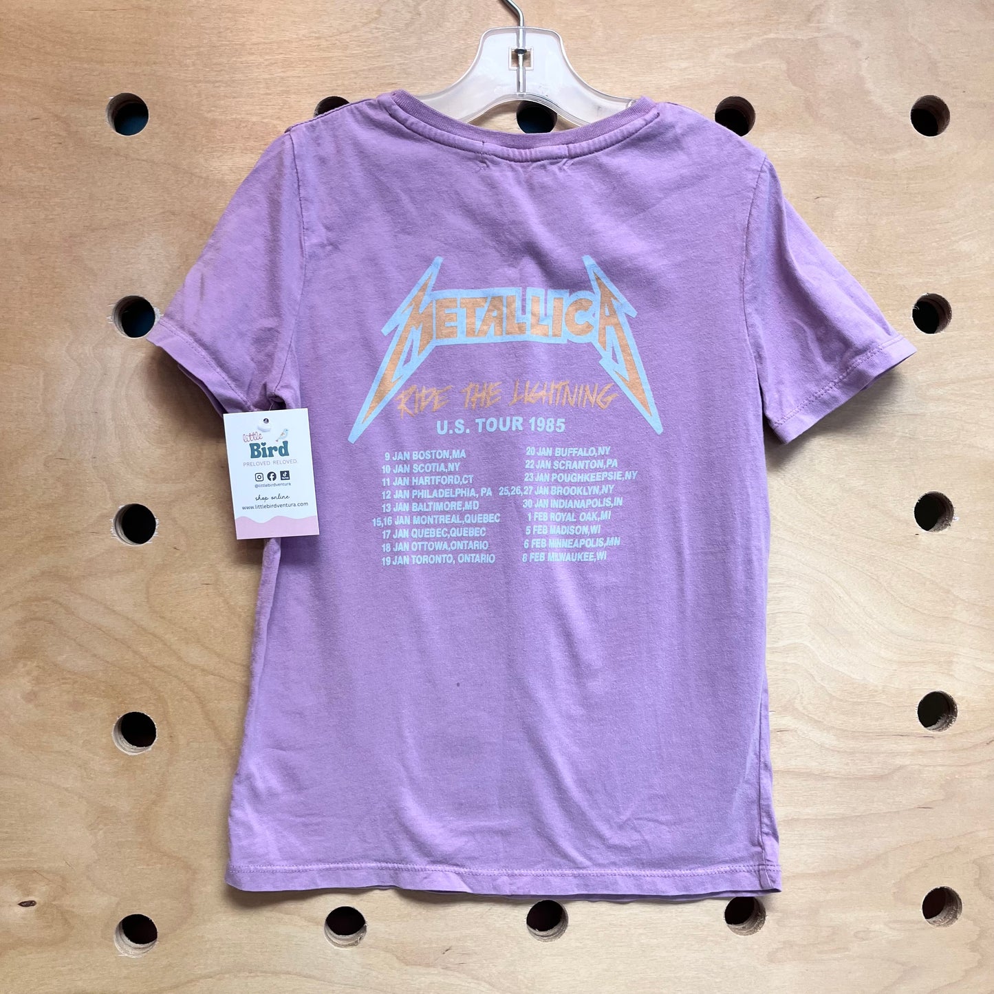 Purple Metallica '85 Tee