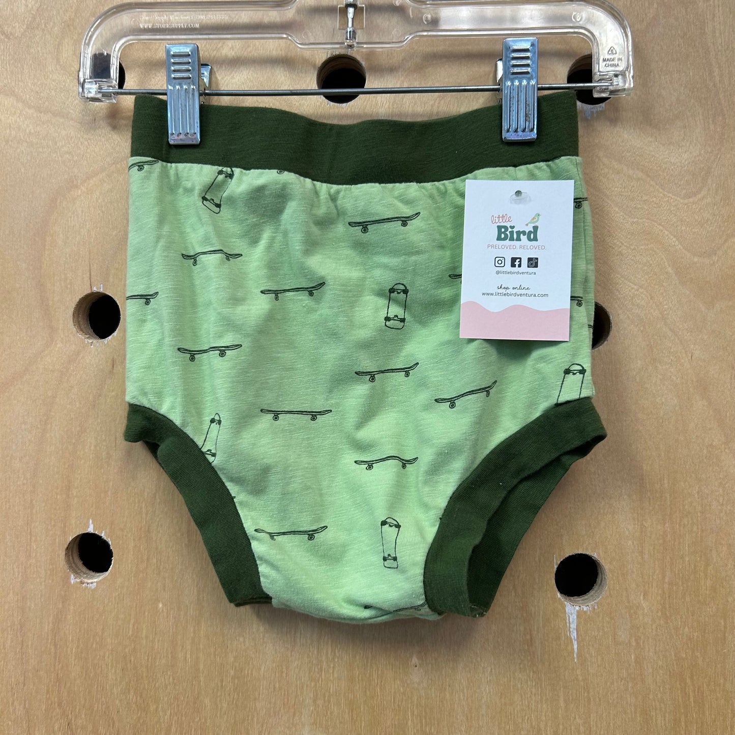 Organic Green Skateboards Shorties