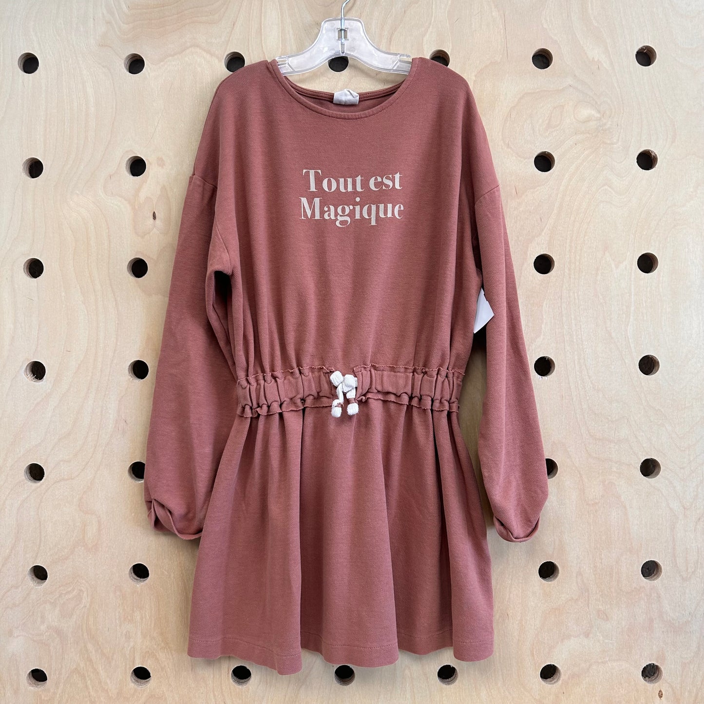 Tout Es Magique Earthy Toned Dress