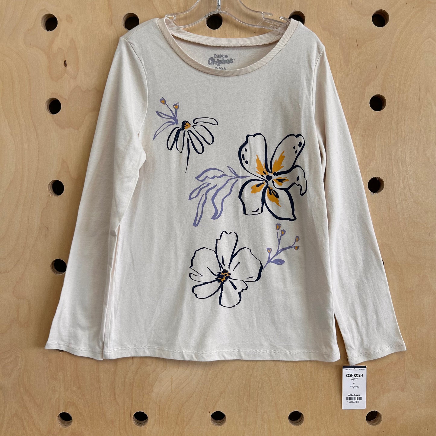 Cream Floral Shirt NEW!