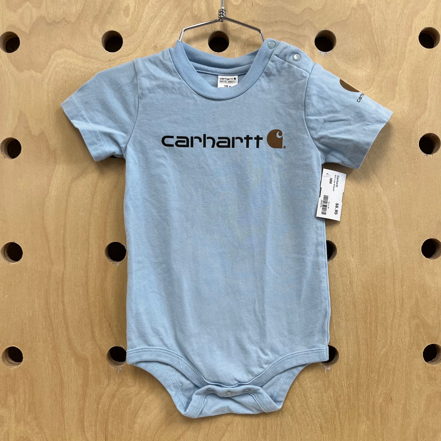 Blue Logo Bodysuit