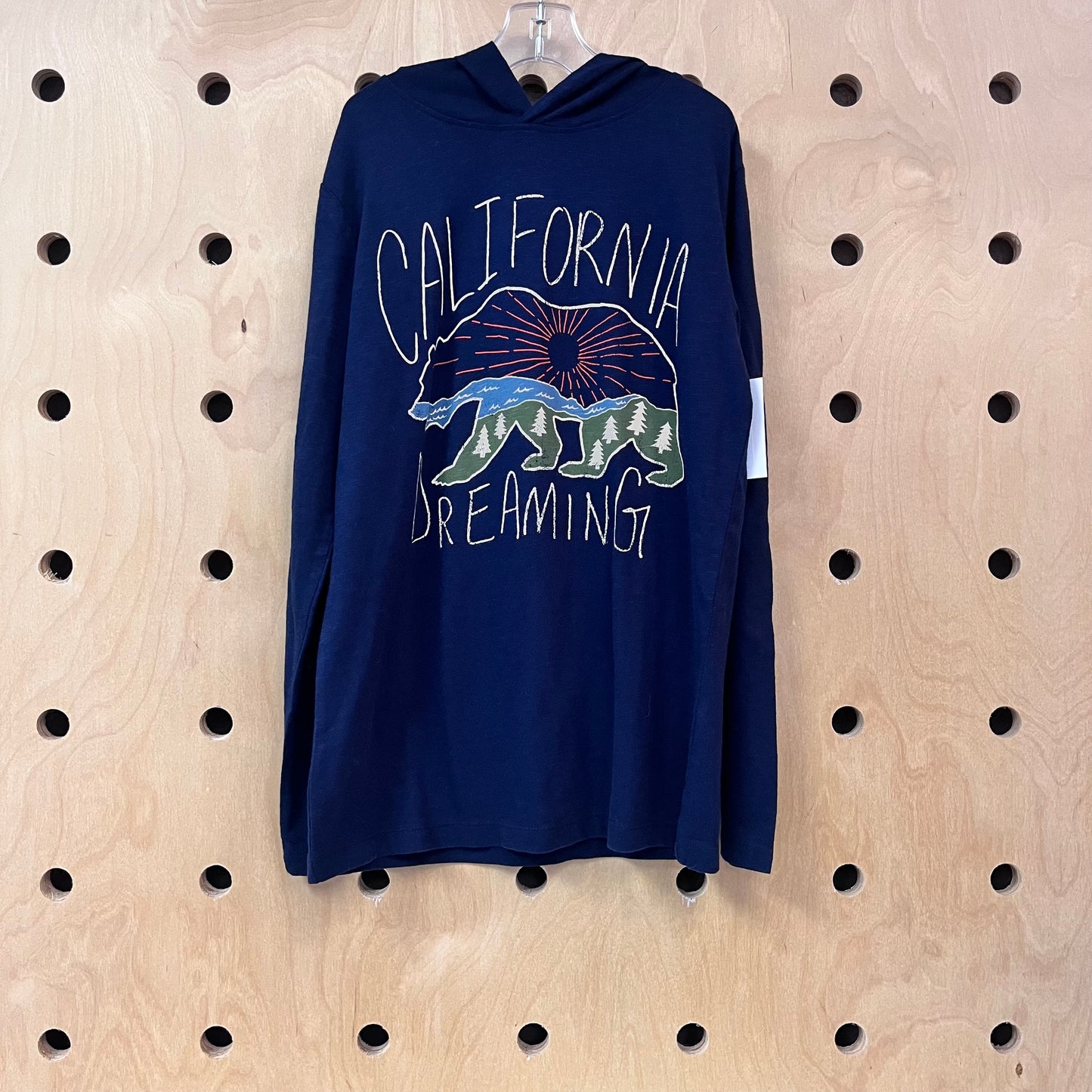 Blue California Dreamin' Hoodie Tee NEW!