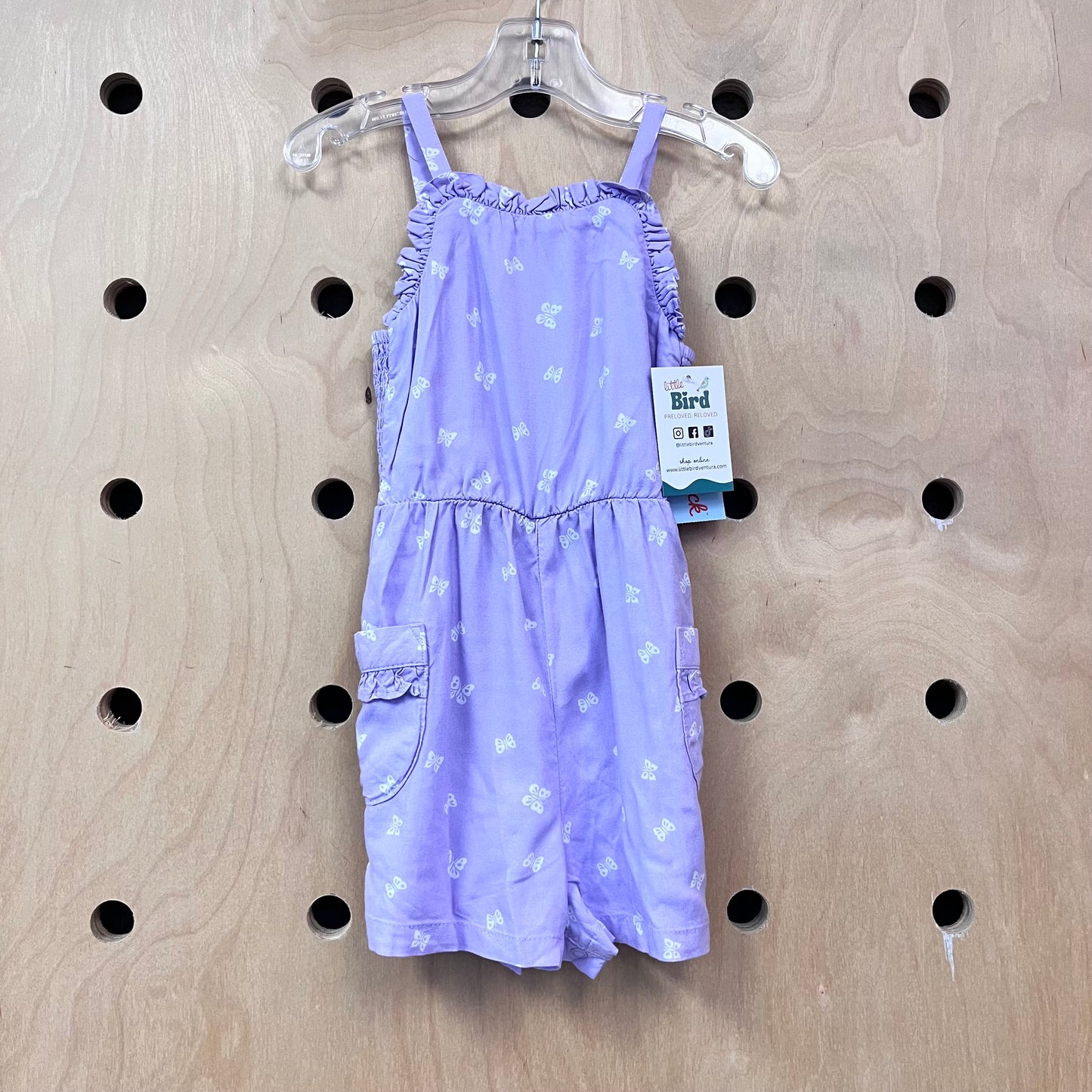 Purple Butterflies Romper NEW!