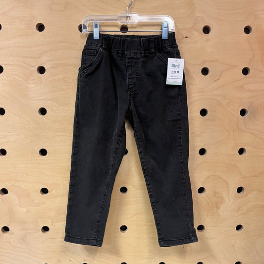 Black Denim Pants