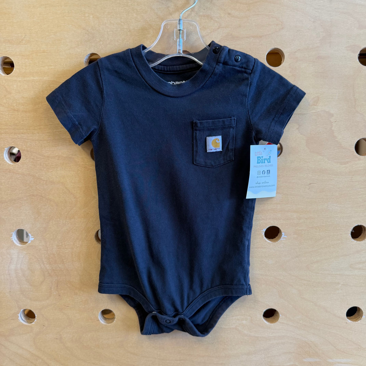 Black Pocket Bodysuit