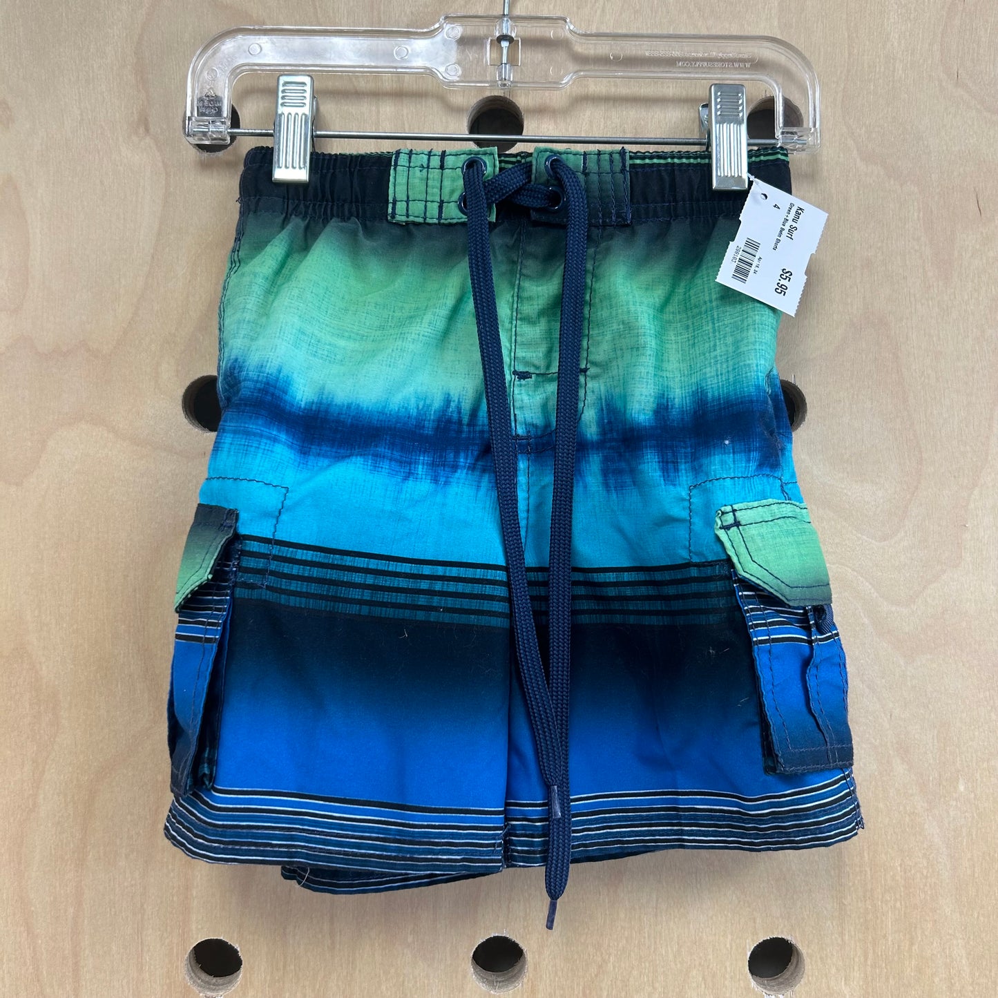 Green+Blue Swim Shorts