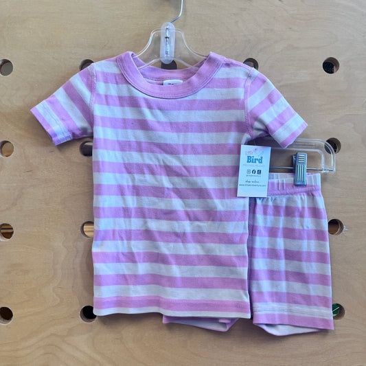 Pink/White Striped Pajamas